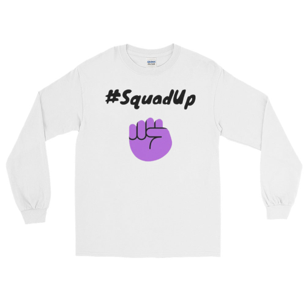 Squad Up Long Sleeve(White) - Squad Up PDX - [product_size] - [product_color] 